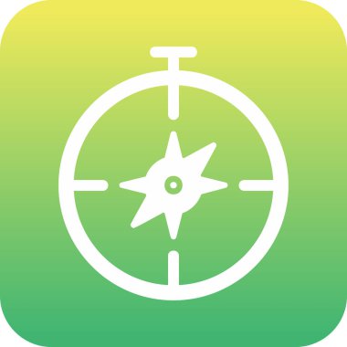 Pusula simgesi vektör resimlemesi 