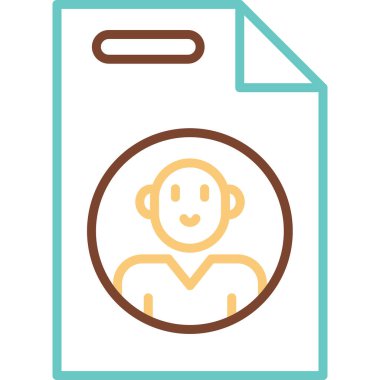 iş avı simgesi, vektör illüstrasyonu basit tasarım