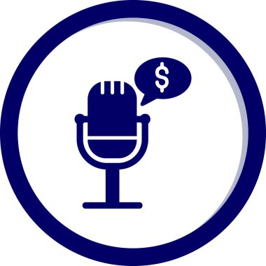 Para podcast simgesi, özet biçimi 