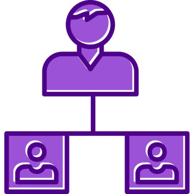 ağ bağlantısı simgesi ana hat biçiminde 