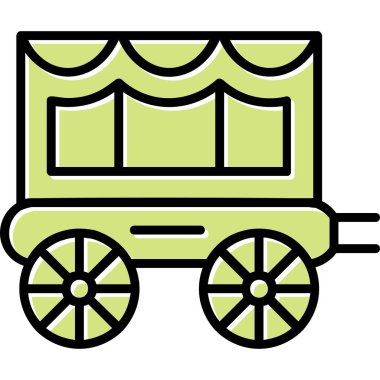 Taşıma simgesi vektör illüstrasyonu  