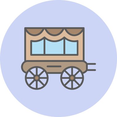 Taşıma simgesi vektör illüstrasyonu  