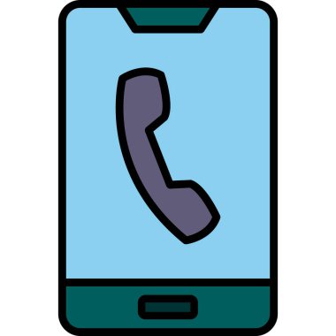 Web 'iniz için telefon simgesi çizimi 