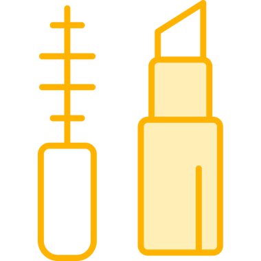 Makyaj Ağı simgesi basit illüstrasyon 