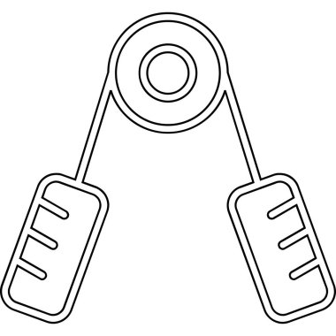 El Kavrama Ağı simgesi basit illüstrasyon