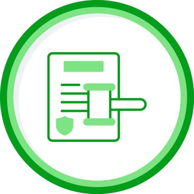 Adalet simgesi vektörünün çekici