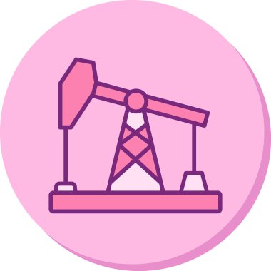 yağ pompası ikon vektör illüstrasyonu 