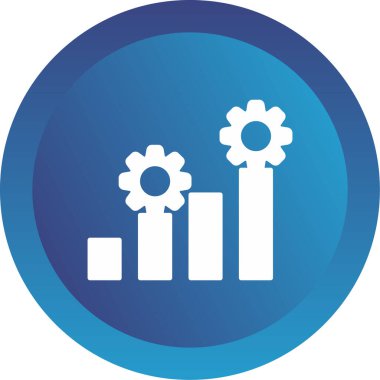 Kriz Yönetimi web simgesi vektör illüstrasyonu