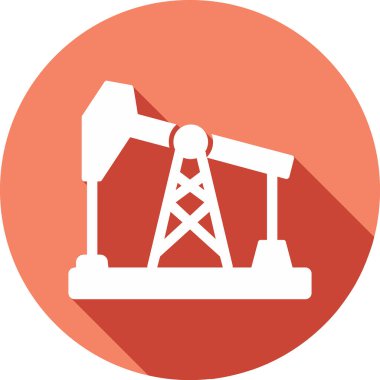 yağ pompası ikon vektör illüstrasyonu 