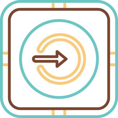 Kaynak düğme simgesi, basit vektör illüstrasyonu 