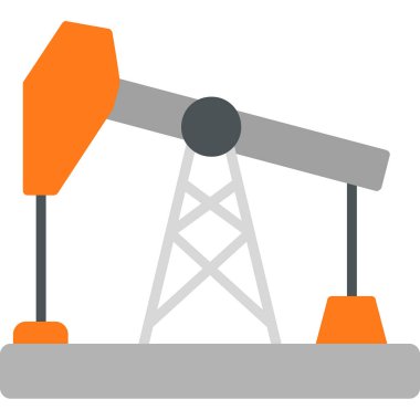 yağ pompası ikon vektör illüstrasyonu 