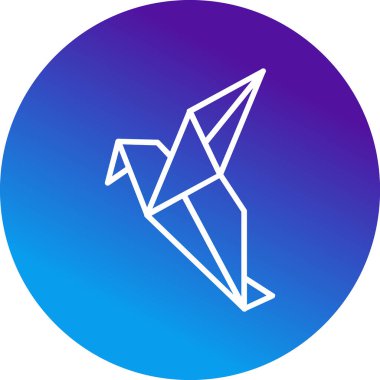 kuş ağı simgesi, vektör illüstrasyonu 