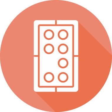 Düğme simgesi ögesinin vektör illüstrasyonu 