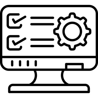 Simge Basit Vektör Resimleri Ayarlanıyor