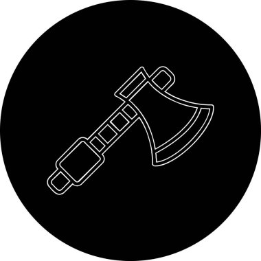 Balta ağ simgesi, vektör illüstrasyonu 