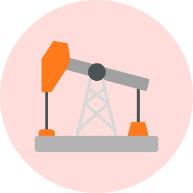 yağ pompası ikon vektör illüstrasyonu 