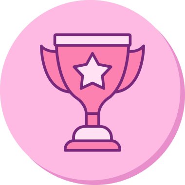 ödül web simgesi basit illüstrasyon