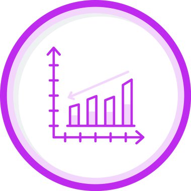 Kayıp grafik web simgesi, vektör illüstrasyonu