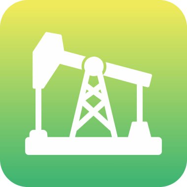 yağ pompası ikon vektör illüstrasyonu 