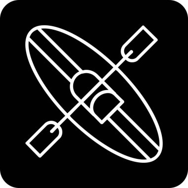 Kano. Web simgesi basit illüstrasyon