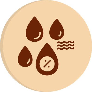 Nem. Web simgesi basit illüstrasyon          