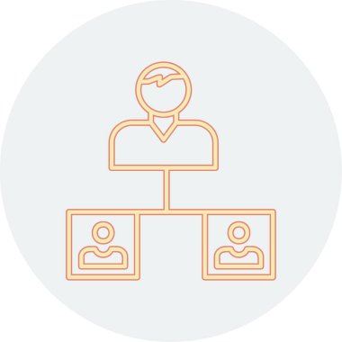 ağ bağlantısı simgesi ana hat biçiminde 