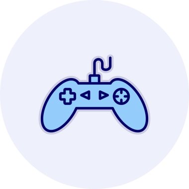 oyun Denetleyici vektör düz simgesi