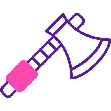 Balta ağ simgesi, vektör illüstrasyonu 