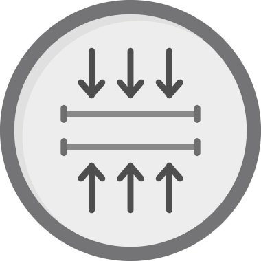 Zayıf. Web simgesi vektör illüstrasyonu