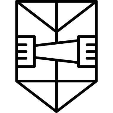 Prizma. Web simgesi basit illüstrasyon                 