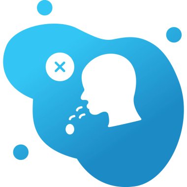  Web simgesi vektör illüstrasyonunu tükür 