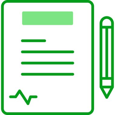 Kağıt simgesi vektör illüstrasyonunu boşa