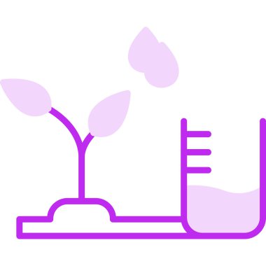 Su Seviyesi Web simgesi vektör çizimi