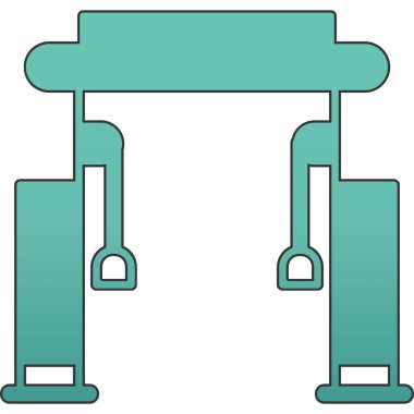 Cable Crossover Web simgesi basit illüstrasyonuName