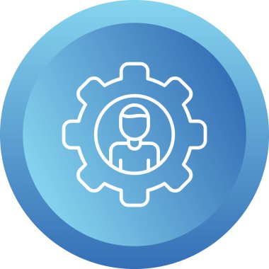 İlişki insanları simgesinin vektör illüstrasyonu