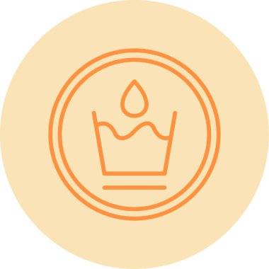 Wasable tabela simgesi, vektör illüstrasyonu