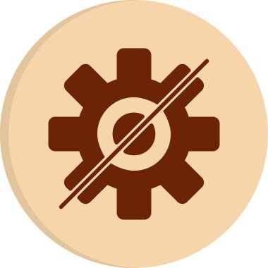 Simge vektör çizimi yok