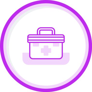 çanta kutsal kişilerin resmi, vektör çizim