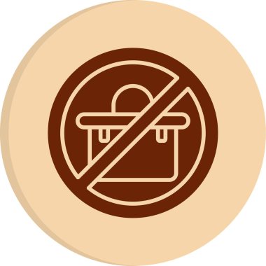 İşsizlik simgesi, vektör illüstrasyonu 