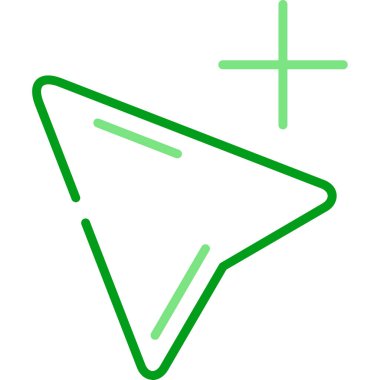 computer cursor icon, vector illustration simple design