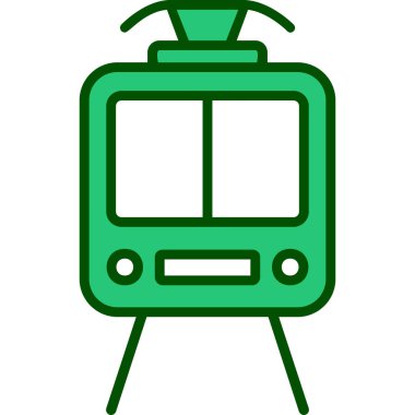 Web simgesi tren, illüstrasyon vektör 