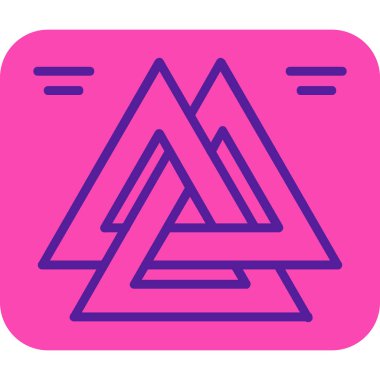 Valknut, birbirine kenetlenmiş üç üçgenden oluşan bir semboldür. Antik Alman halkının arkeolojik kayıtlarındaki çeşitli nesnelerde görülür.