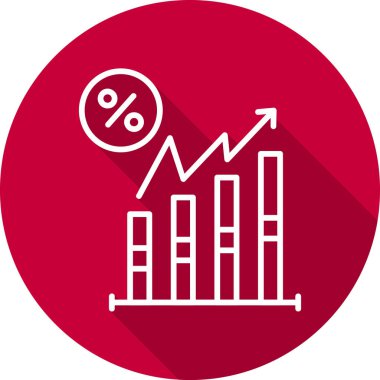 Büyüme Hızı simgesi, vektör illüstrasyonu       