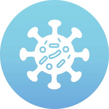 Virüs ikonu vektör illüstrasyonu 