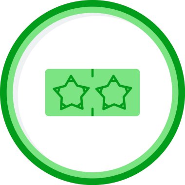 Yıldız Derecelendirme Ağı simgesi, vektör illüstrasyonu