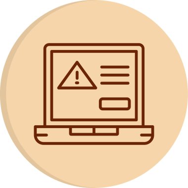 uyarı simgesi vektör illüstrasyonu