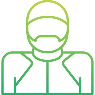 Bobsleigh. Web simgesi basit tasarım              