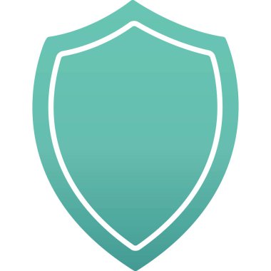 Ağ için koruma kalkanı vektör simgesi 