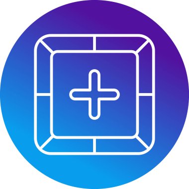 + işaretinin web basit illüstrasyonu