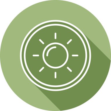 Yansıtıcı simge, vektör illüstrasyonu 